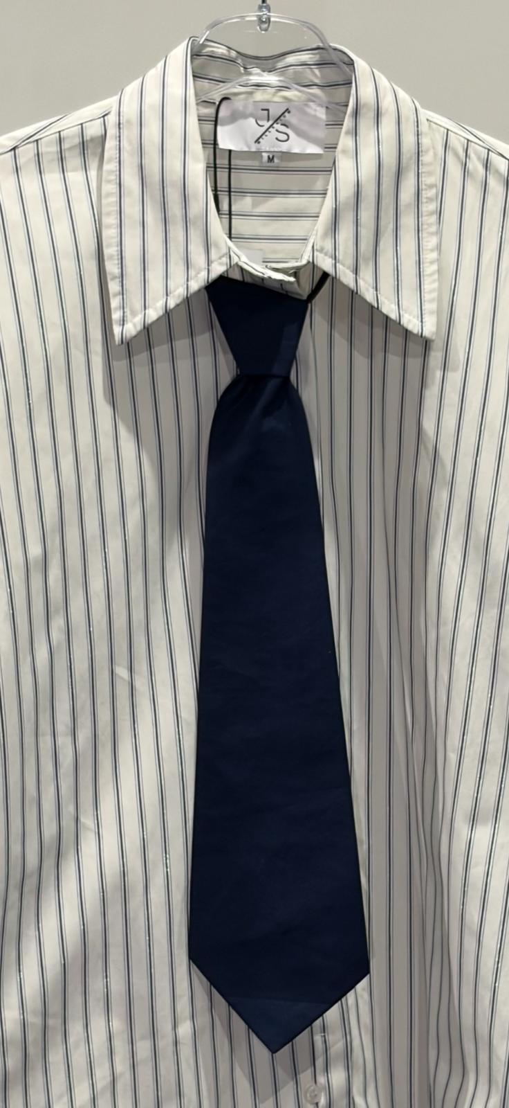 Chemise Rayée Cravate