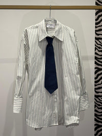 Chemise Rayée Cravate