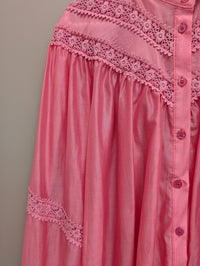 Chemise Tencel rose