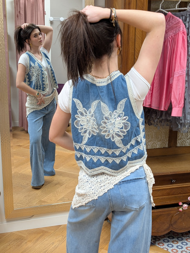 Gilet jean Kayla