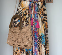 Sac crochet -anses en bois