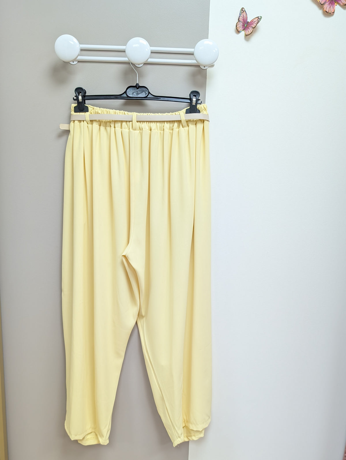 Pantalon Jaune croisé