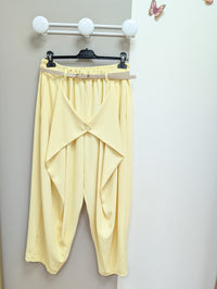 Pantalon Jaune croisé