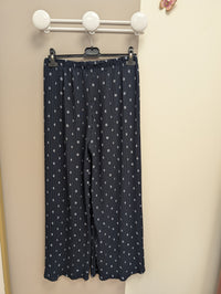 Pantalon Plissé Pois