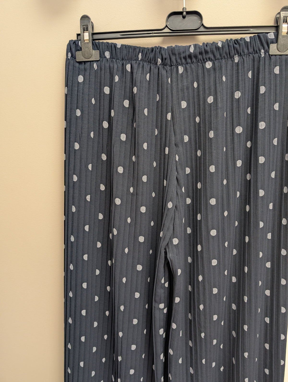 Pantalon Plissé Pois