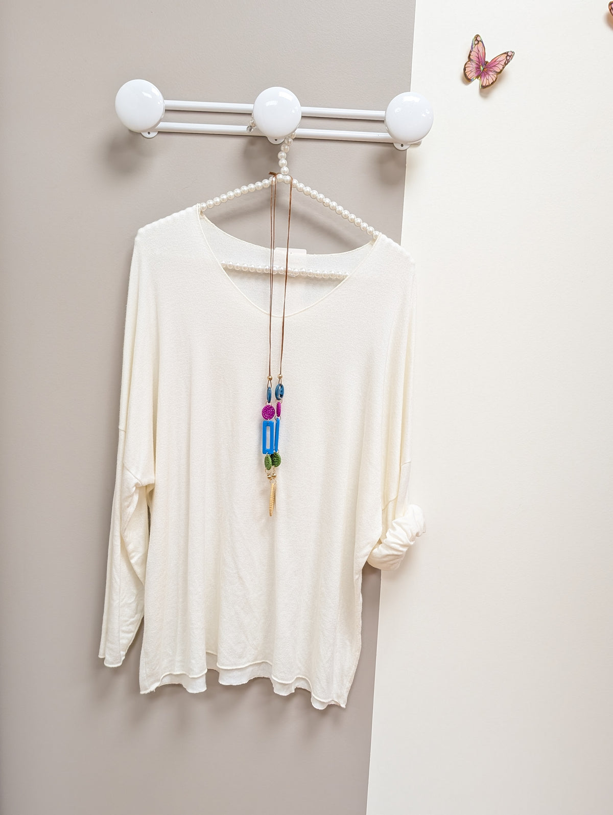Pull avec Collier