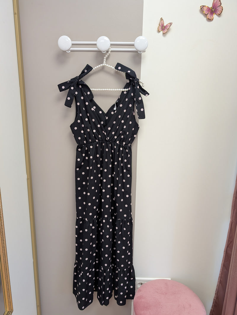 Robe Longue à pois
