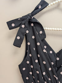 Robe Longue à pois