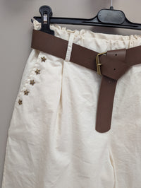 Short Etoile beige