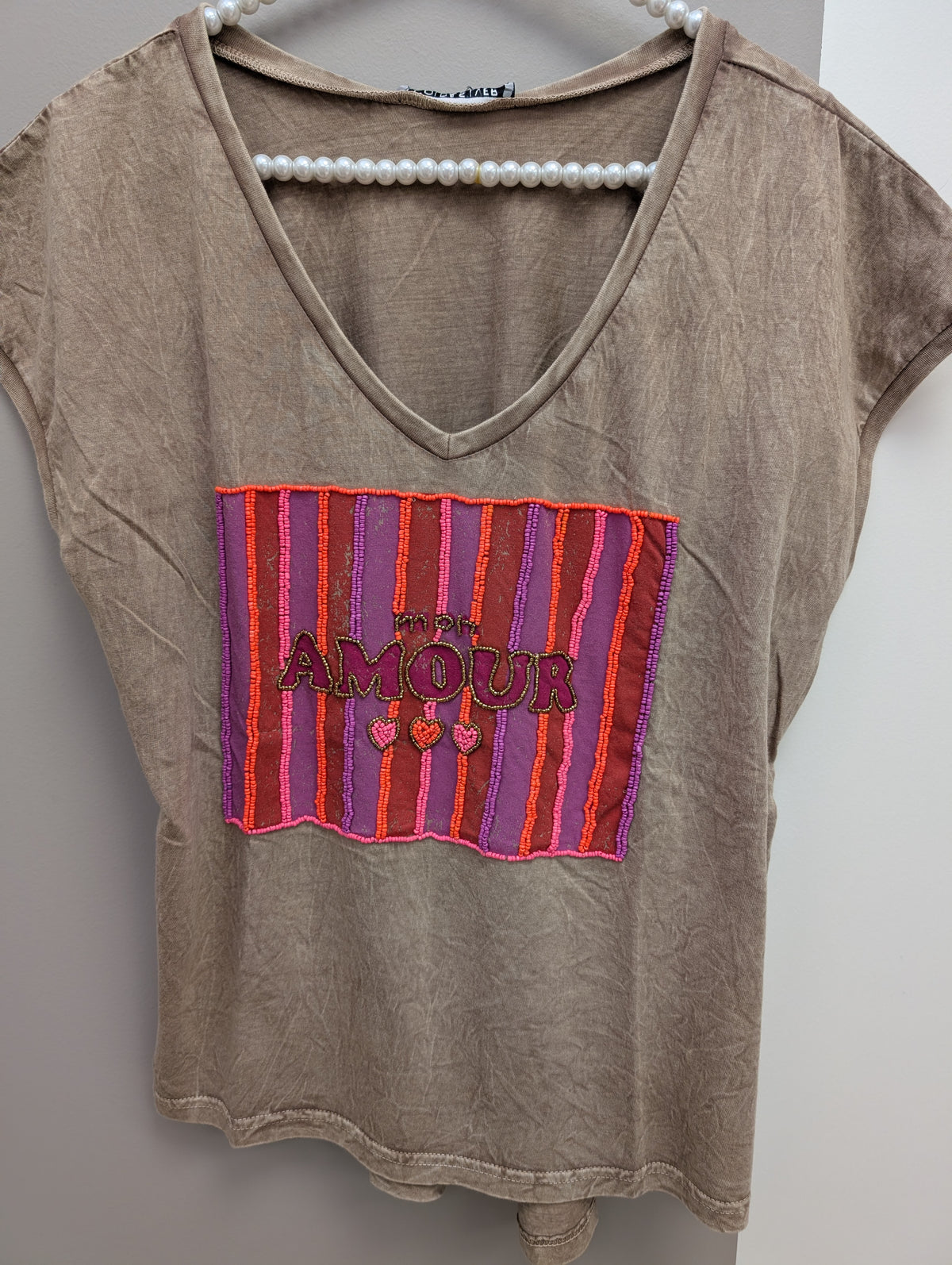 T-Shirt Mona perlé