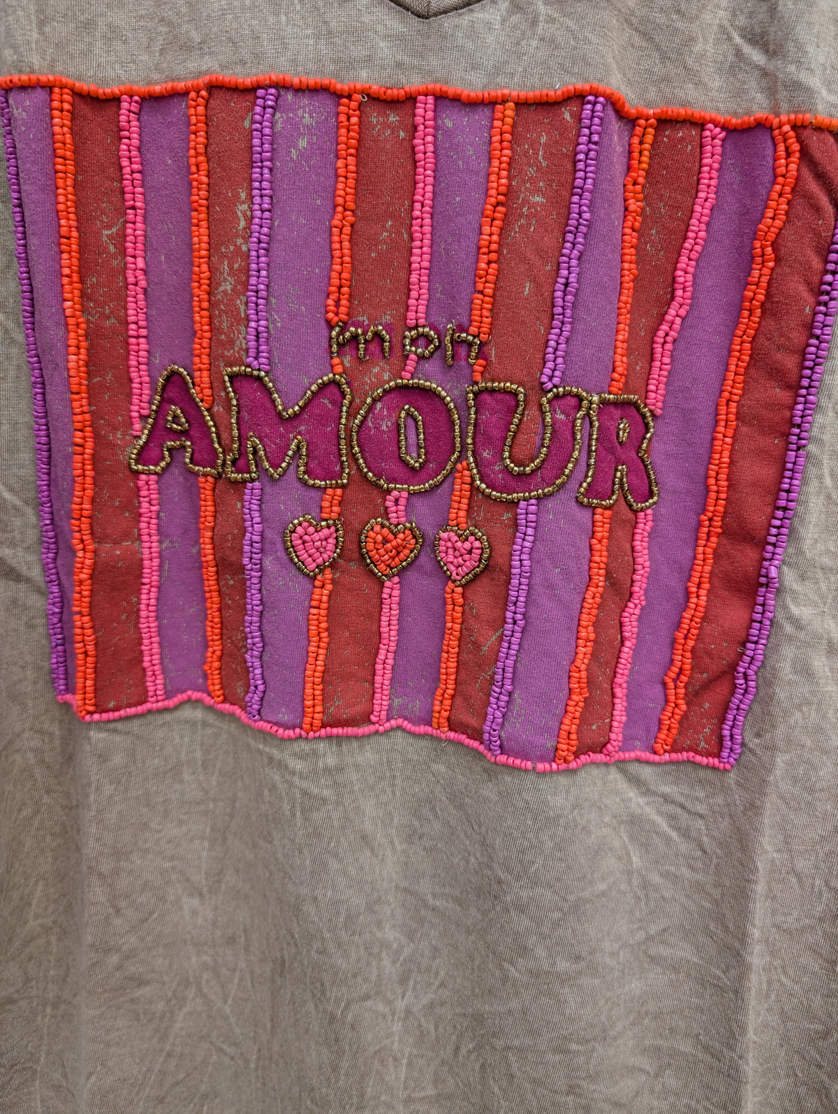 T-Shirt Mona perlé