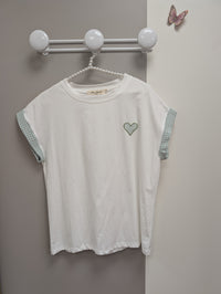 T Shirt Vichy Cœur