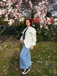 Chemise Rayée Cravate